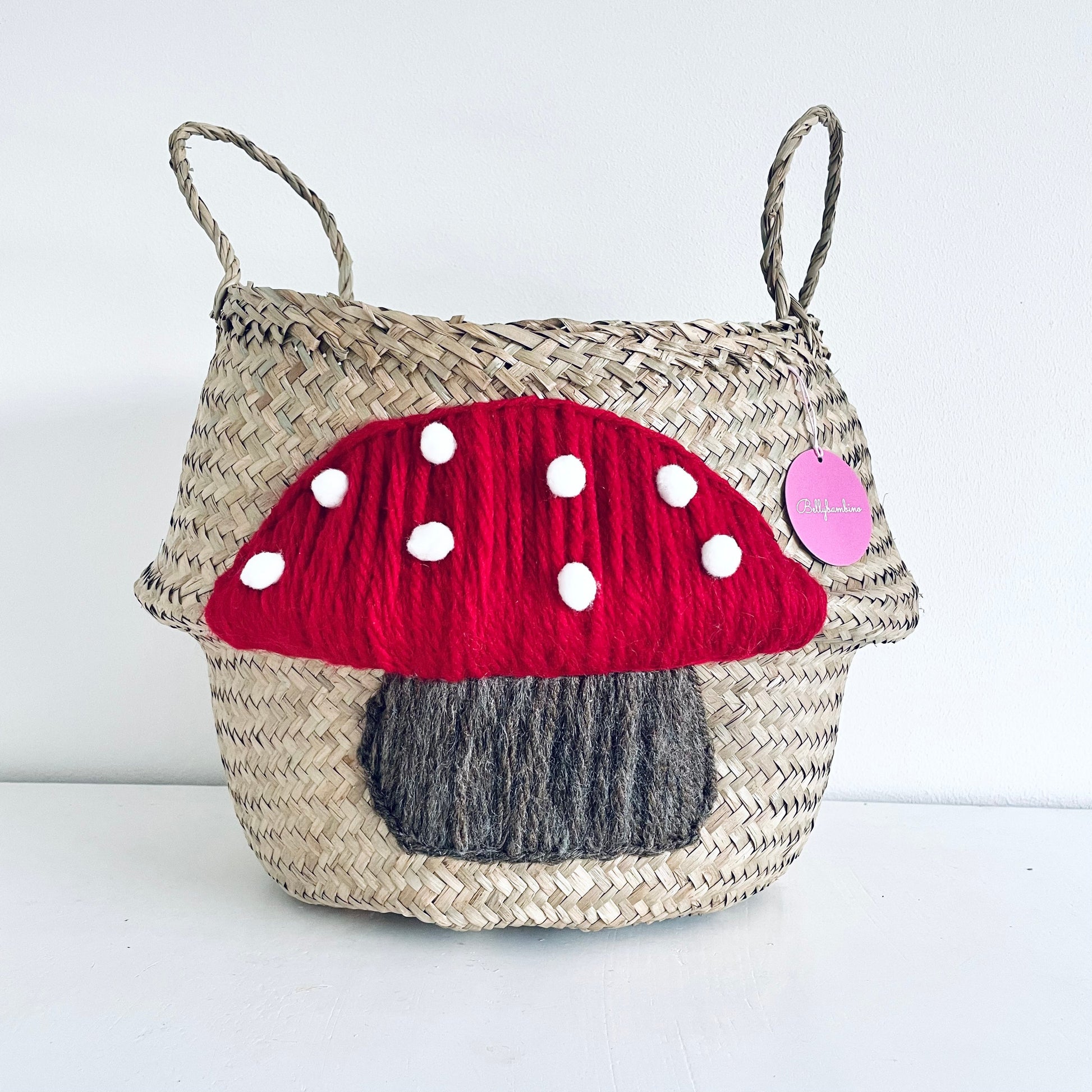 Toadstool basket - large