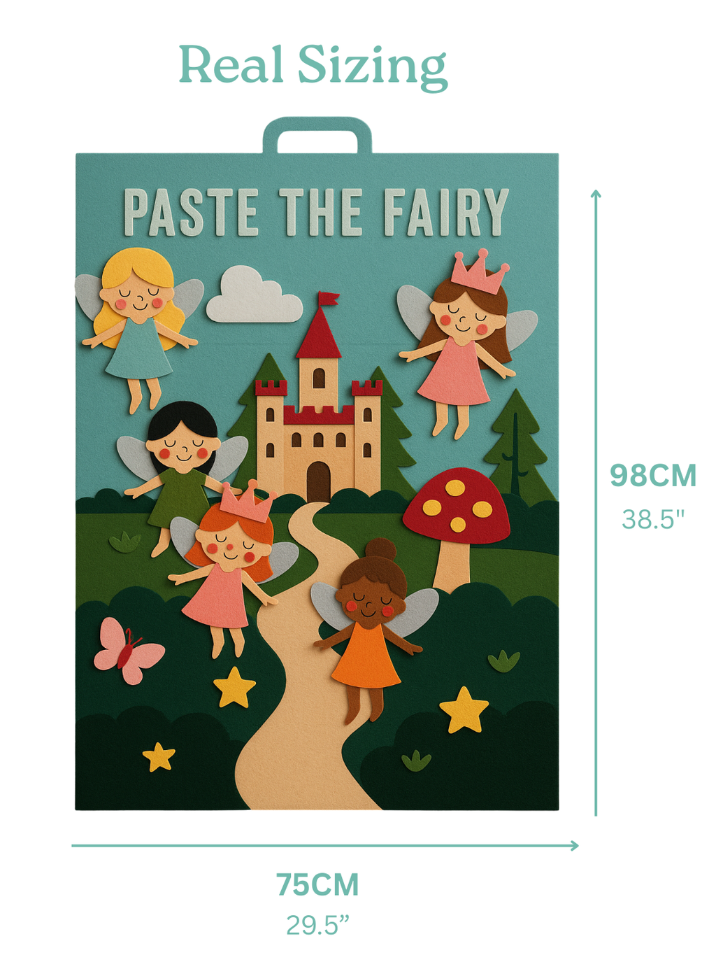 Paste the Fairy Felt Play Board