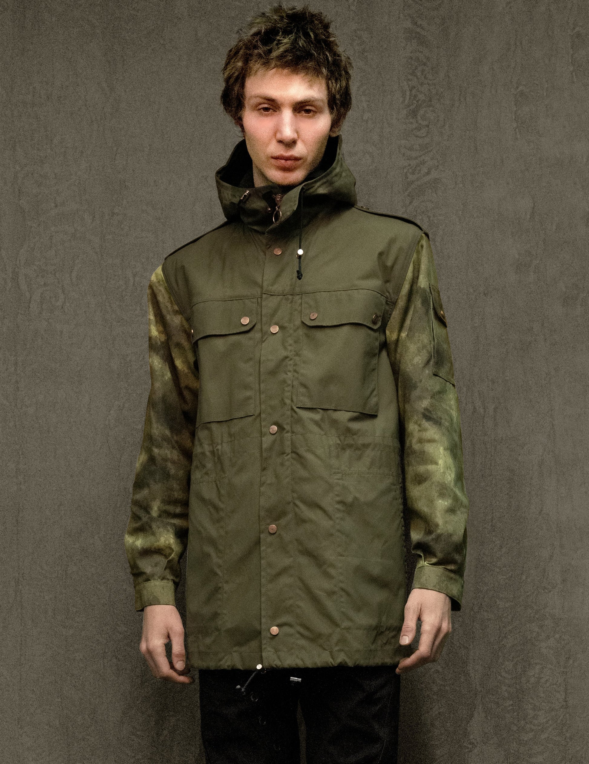 Desert Parka in Khaki and Camo