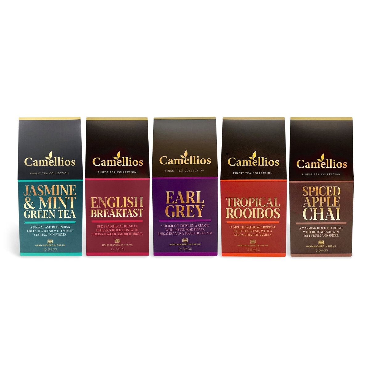 Premium Tea Collection Bundle Five Signature Blends