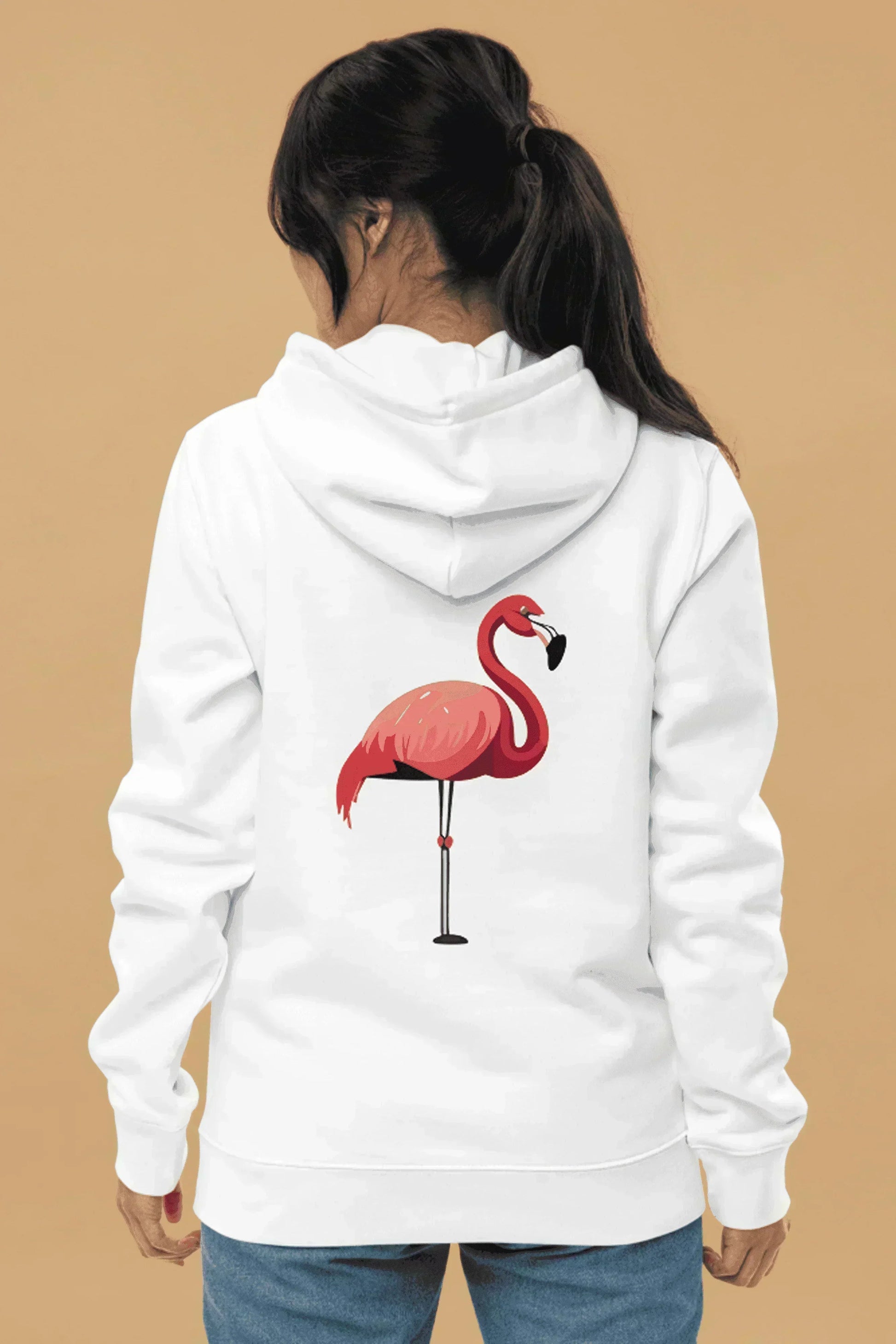 Flamingo Organic Cotton Hoodie