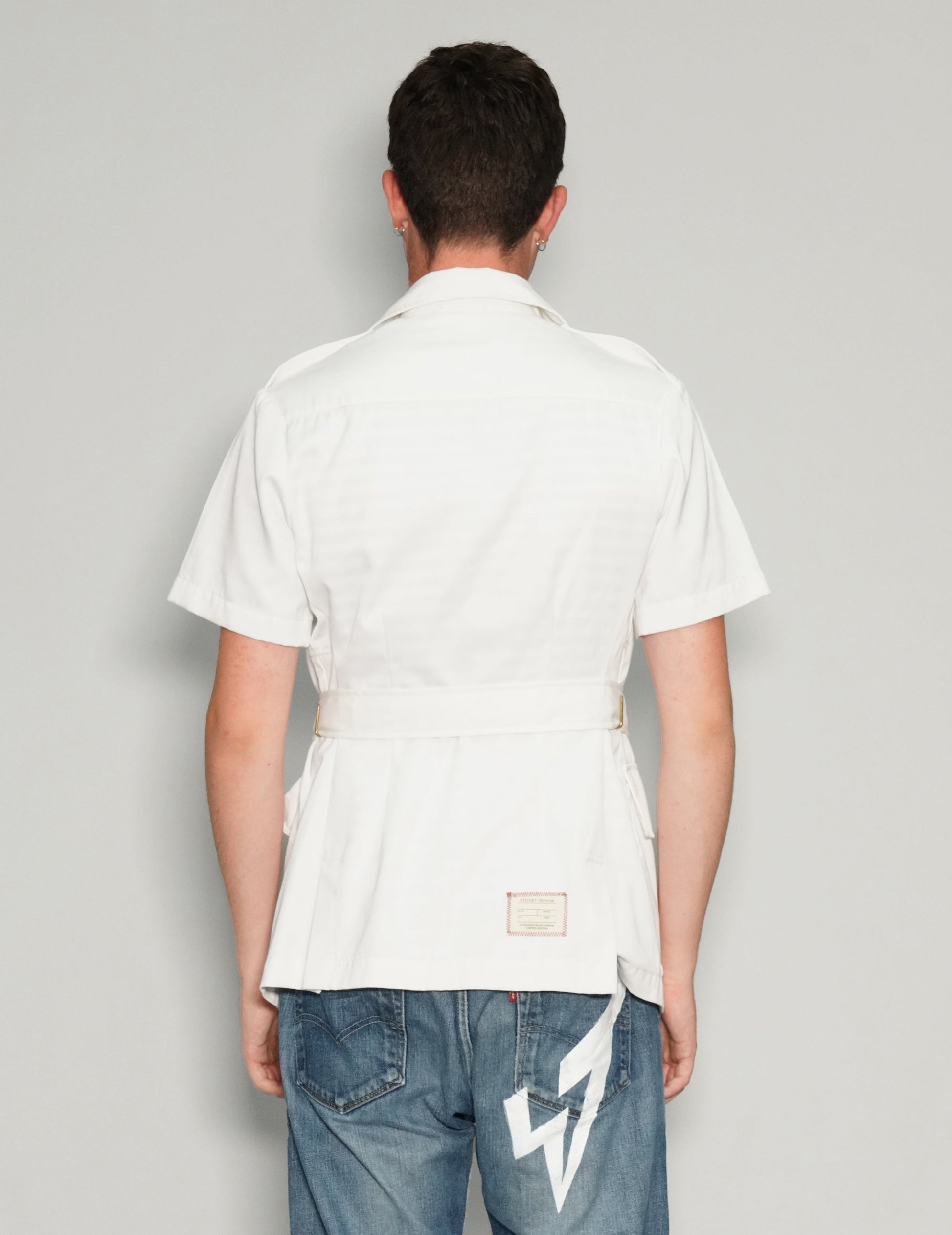 Tropical Officers Dress Shirt