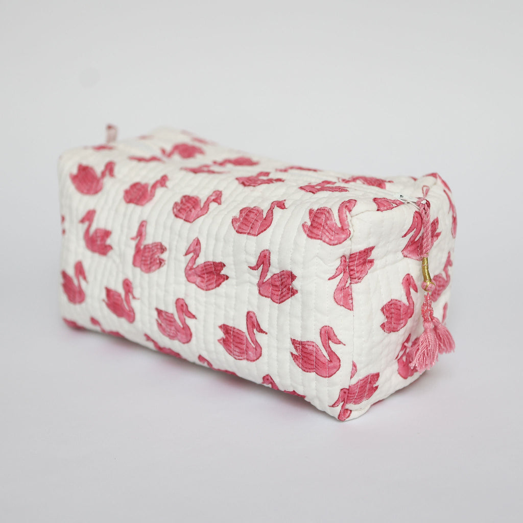 Pink Duck Wash Bag