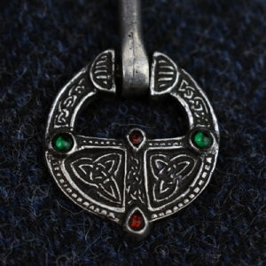 Pewter Ballinderry Ring Brooch