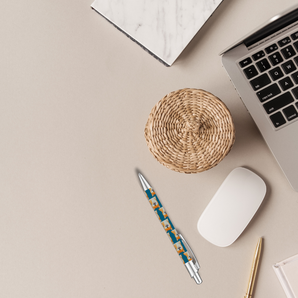 Shiba Inu Escape Artist Pen in Recycled Materials