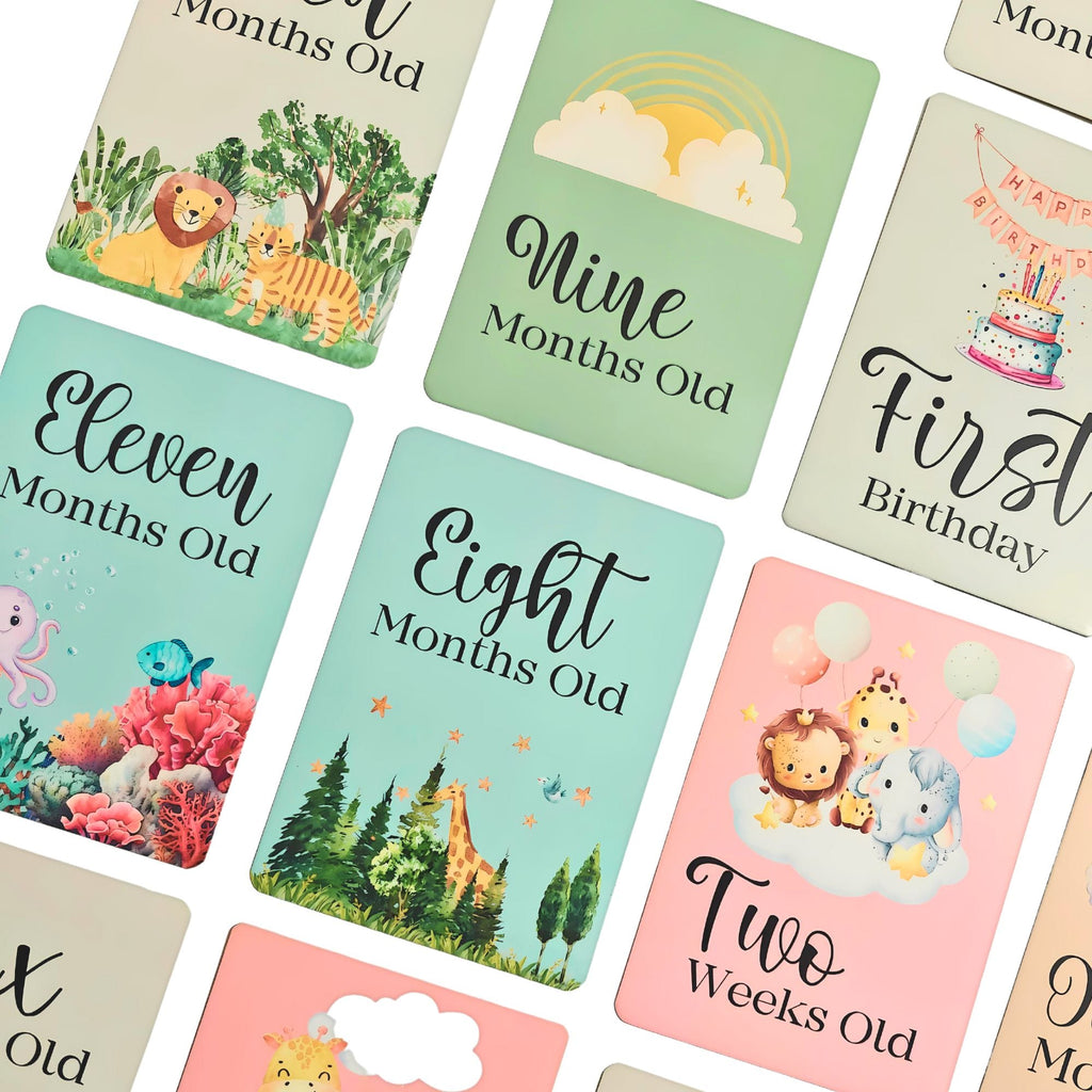 Baby Milestone Cards Pack of 40