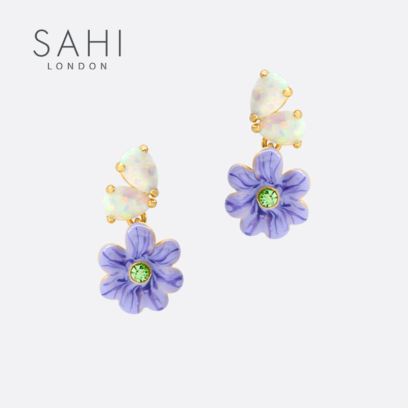 Enchanting Garden Drop Earrings