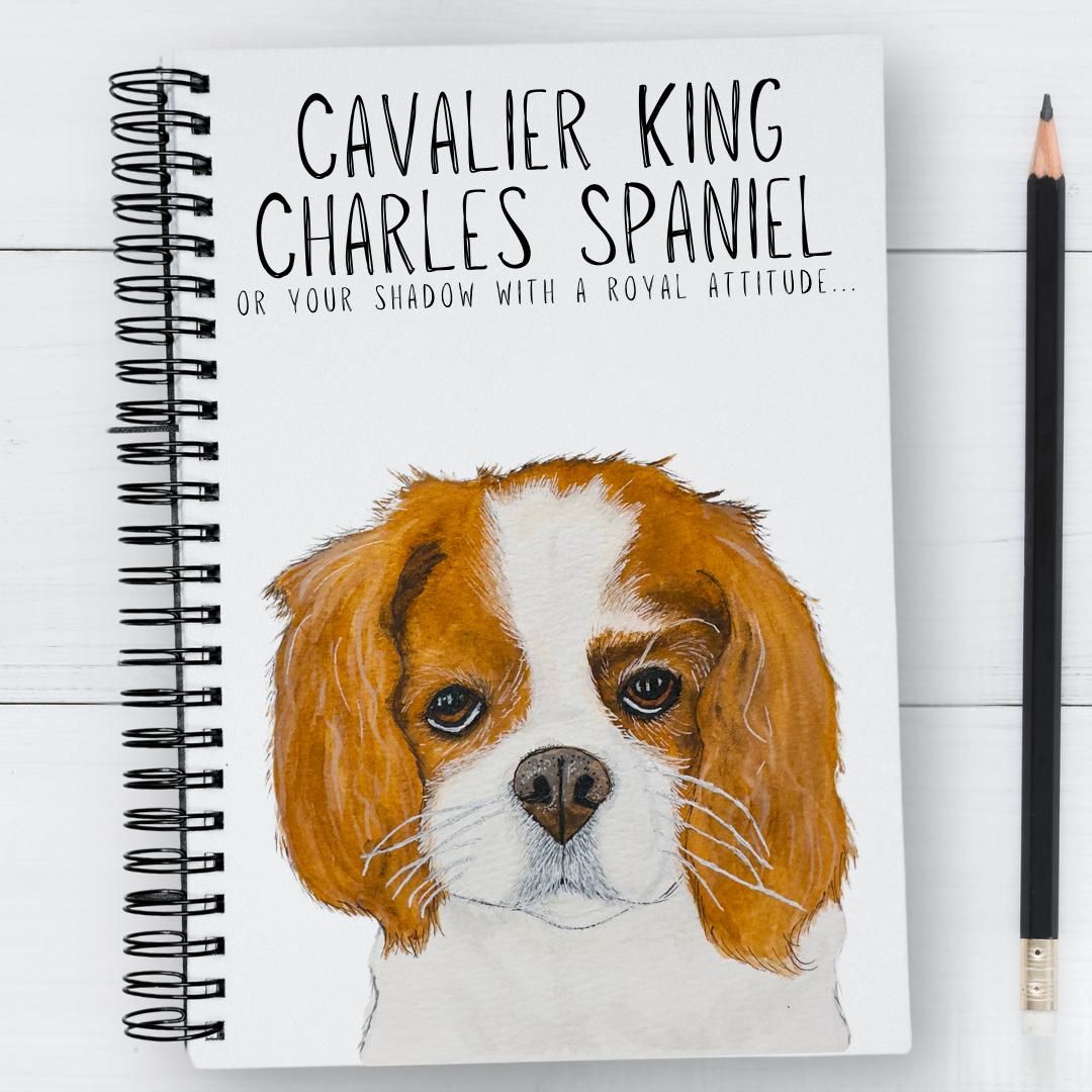 Notes from the Throne Cavalier King Charles Spaniel Notebook