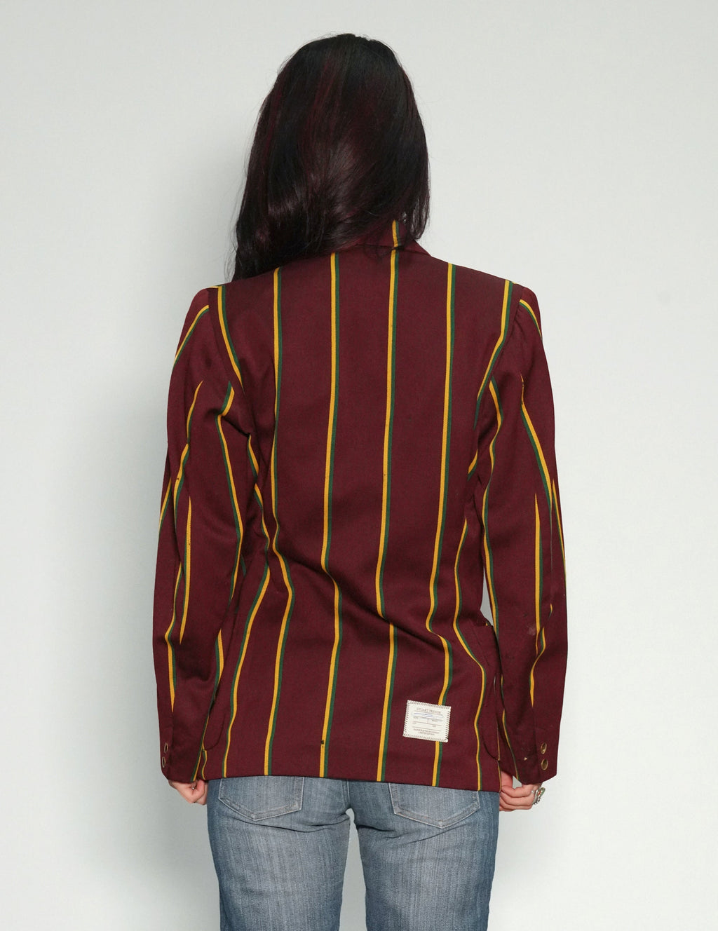 Vintage Burgundy Rowing Blazer 1940s
