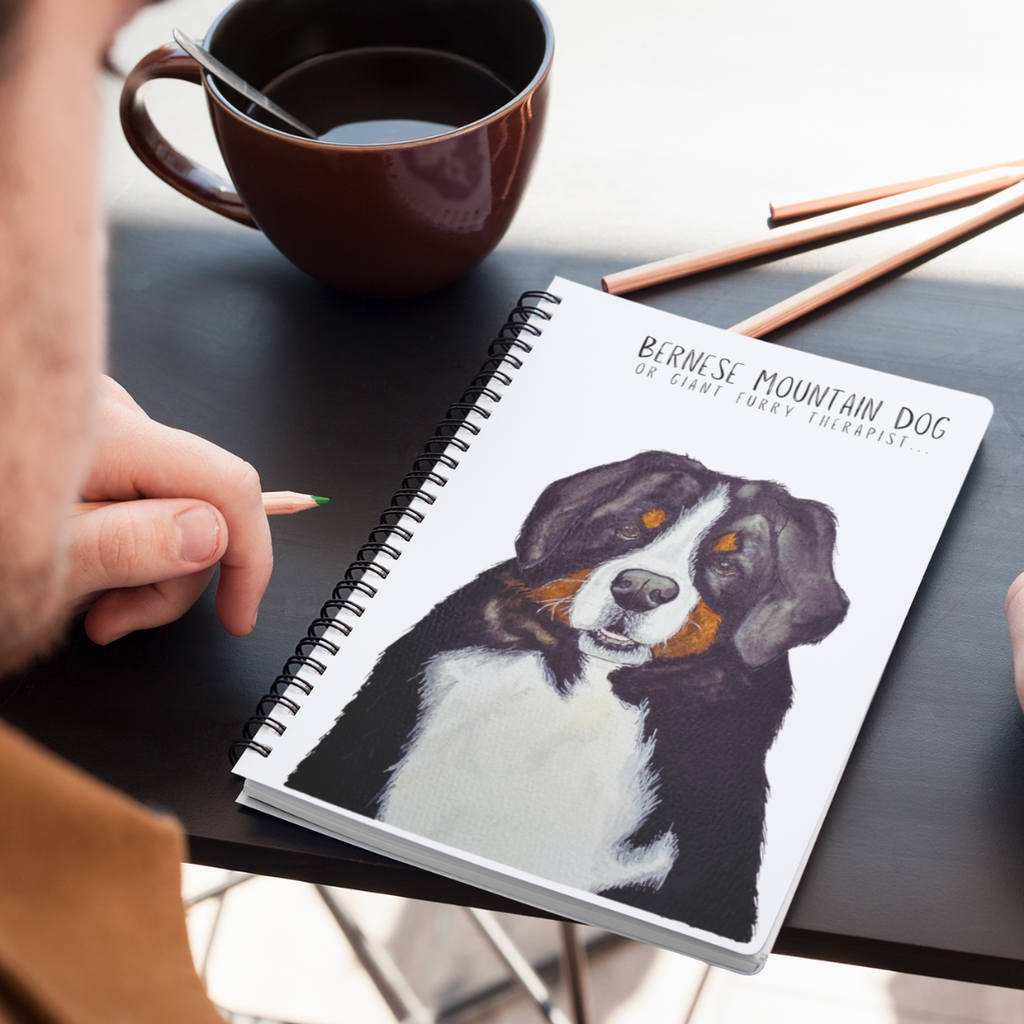 Bernese Mountain Dog Notebook for Thoughtful Souls