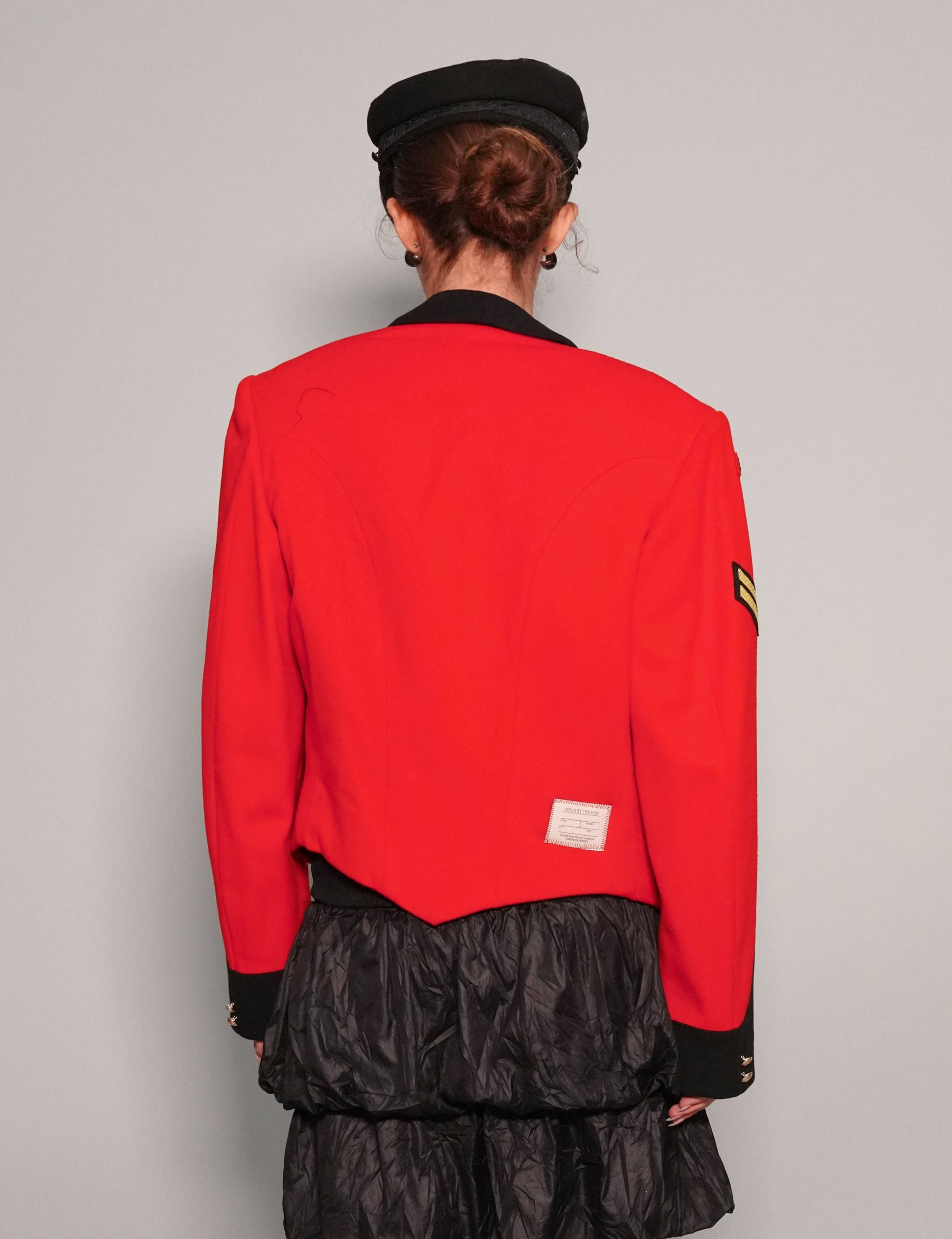 Vintage Scarlet Sergeant Mess Dress Jacket