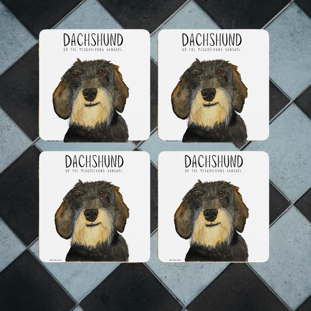 Dachshund Coaster Set of 4