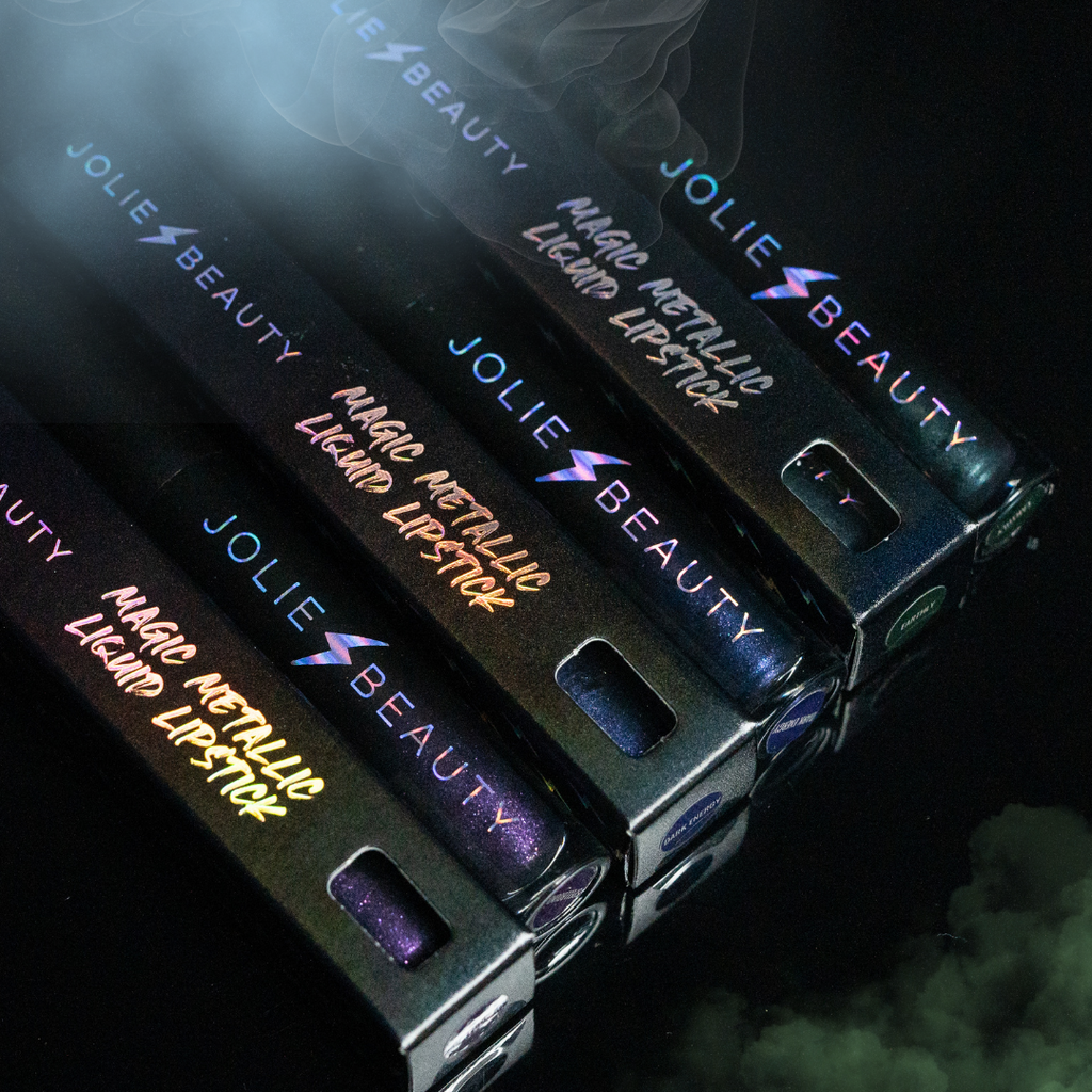 Spellbound Metallic Liquid Lipstick in Deep Purple