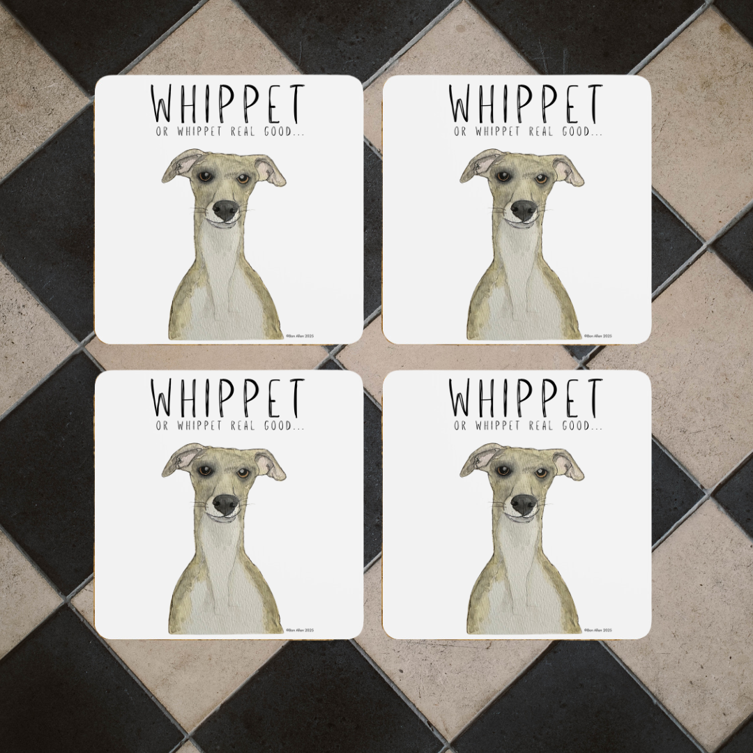 Whippet Coasters Set of 4
