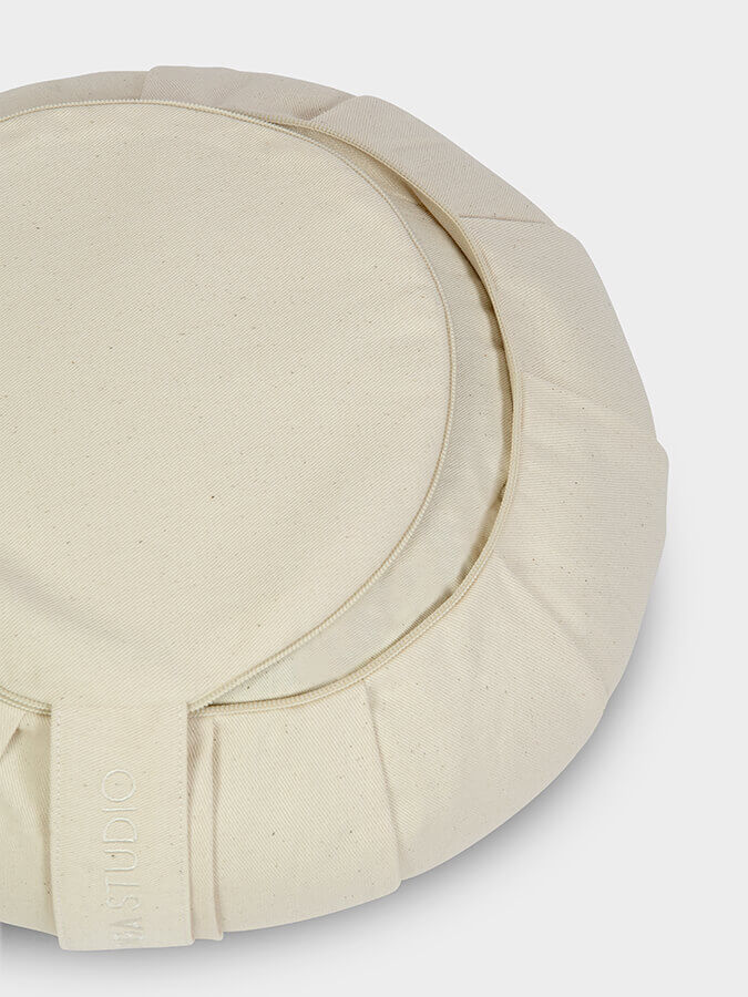 Organic Buckwheat Zafu Round Meditation Cushion