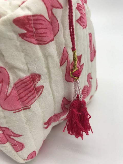 Pink Duck Wash Bag