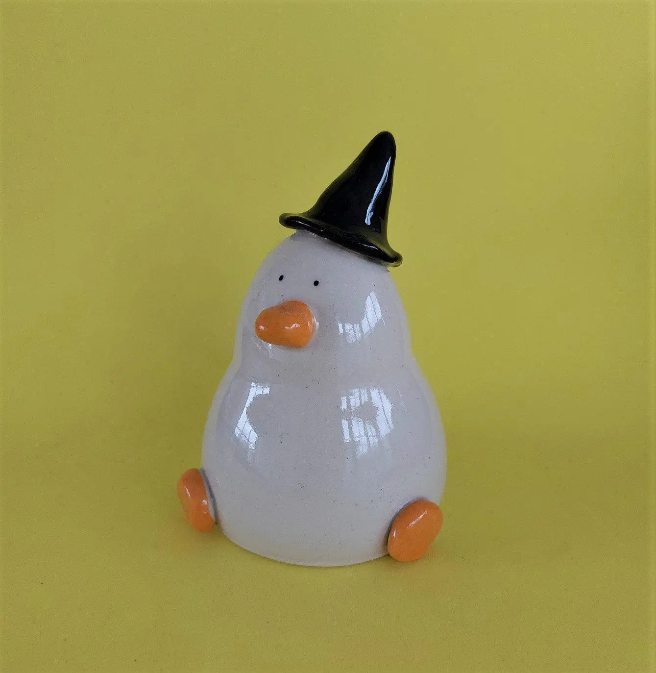 Mel with the Spell Witch Duck Ceramic Figurine