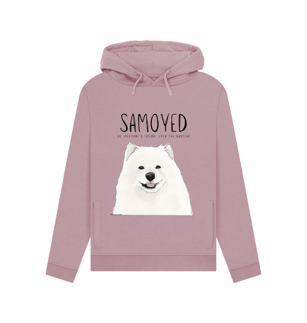 Samoyed Dog Lover Hoodie in Organic Cotton
