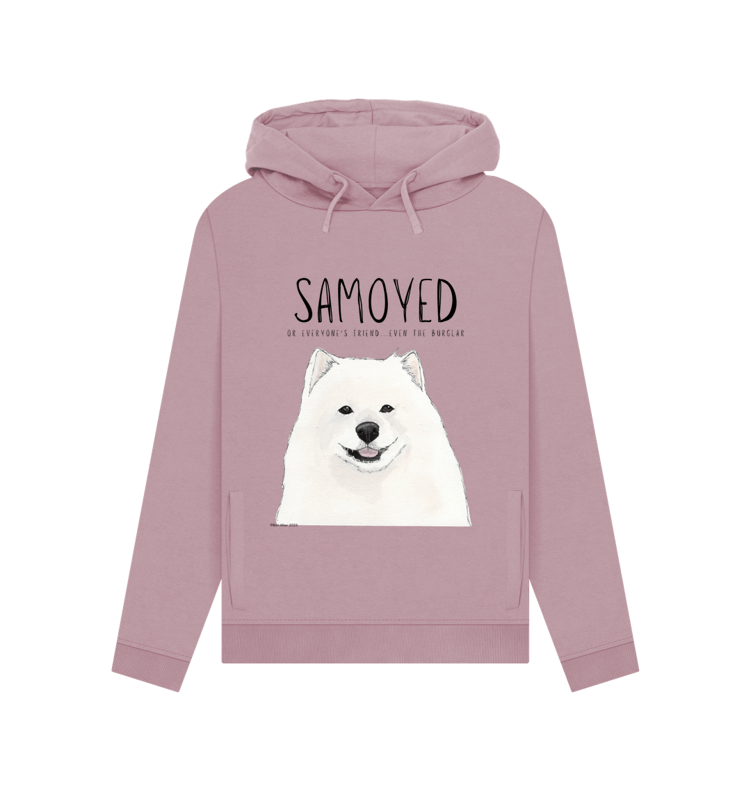 Samoyed Dog Lover Hoodie in Organic Cotton
