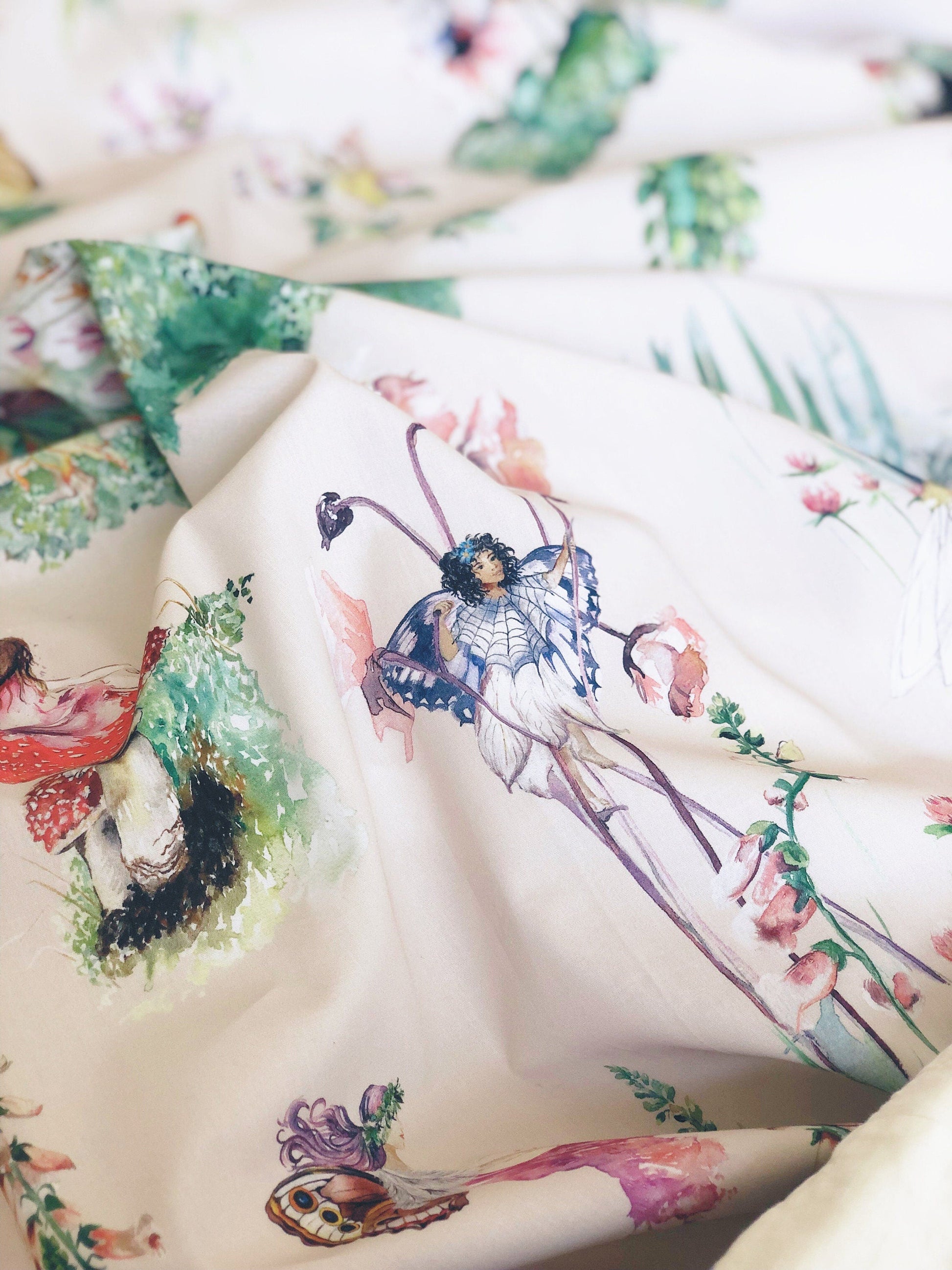 Fairy Garden Children's Bedding Set for Toddler and Single Beds