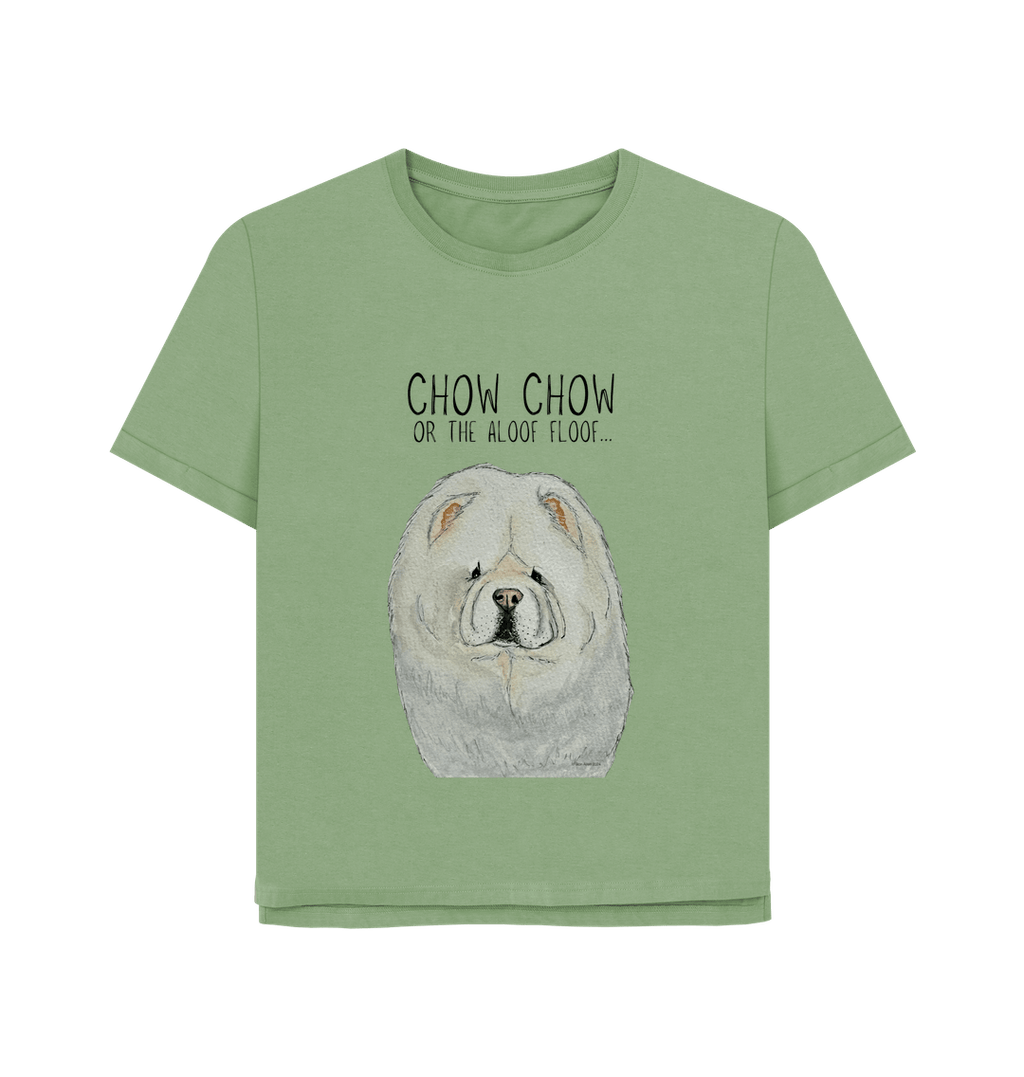Cream Chow Chow Women's Relaxed Fit T-Shirt