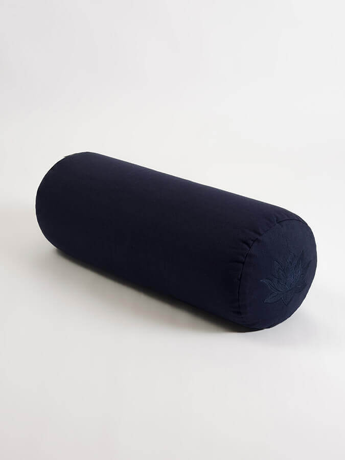 Organic Cotton Buckwheat Lotus Meditation Bolster Cushion