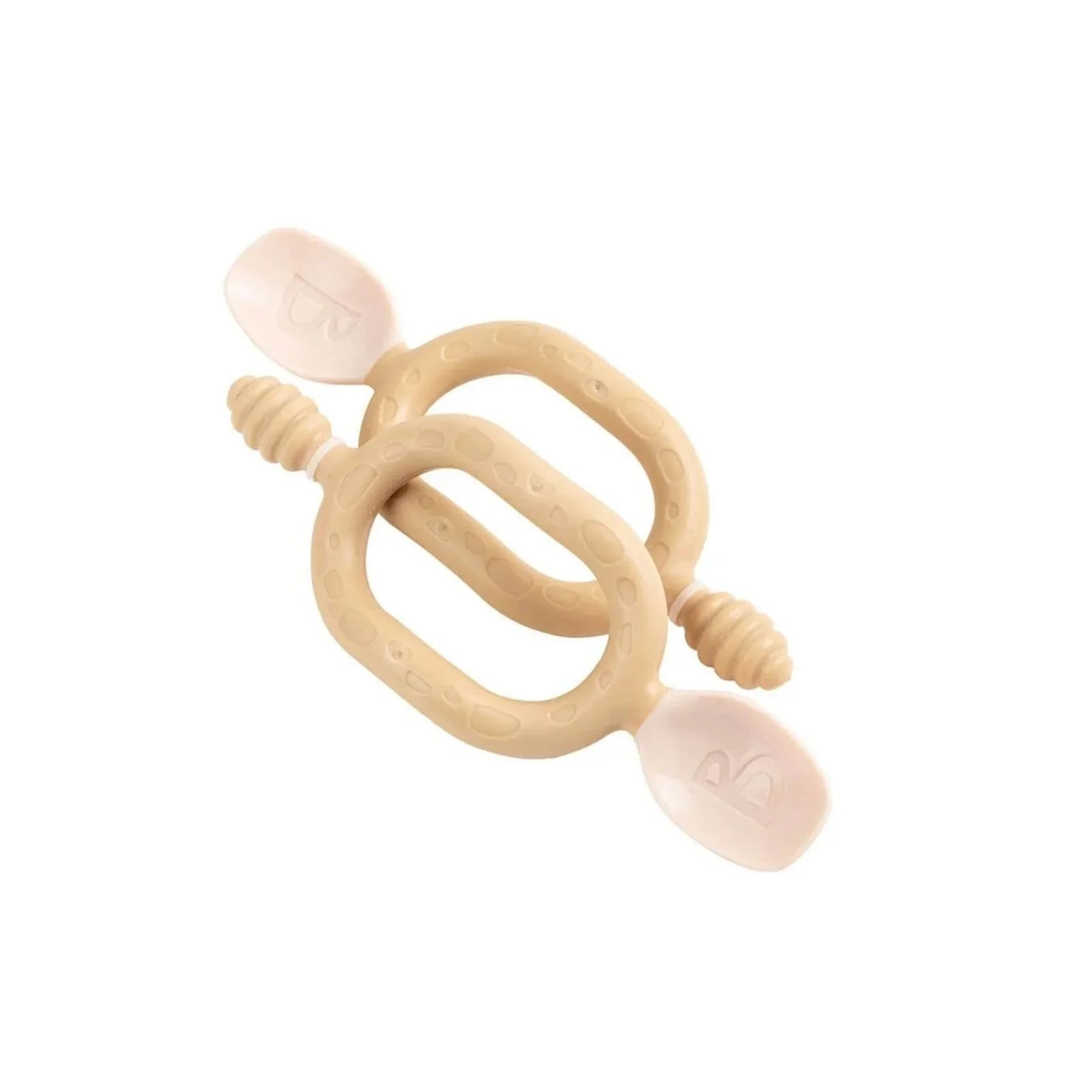 Baby Weaning Spoons Dual Ended Pack of 2 from 6 Months Fawn