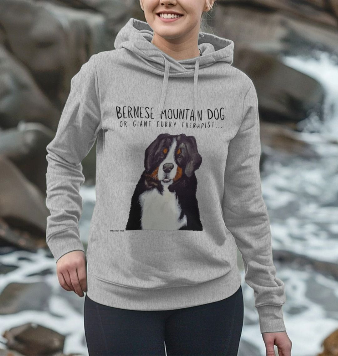 Bernese Mountain Dog Hoodie for Women