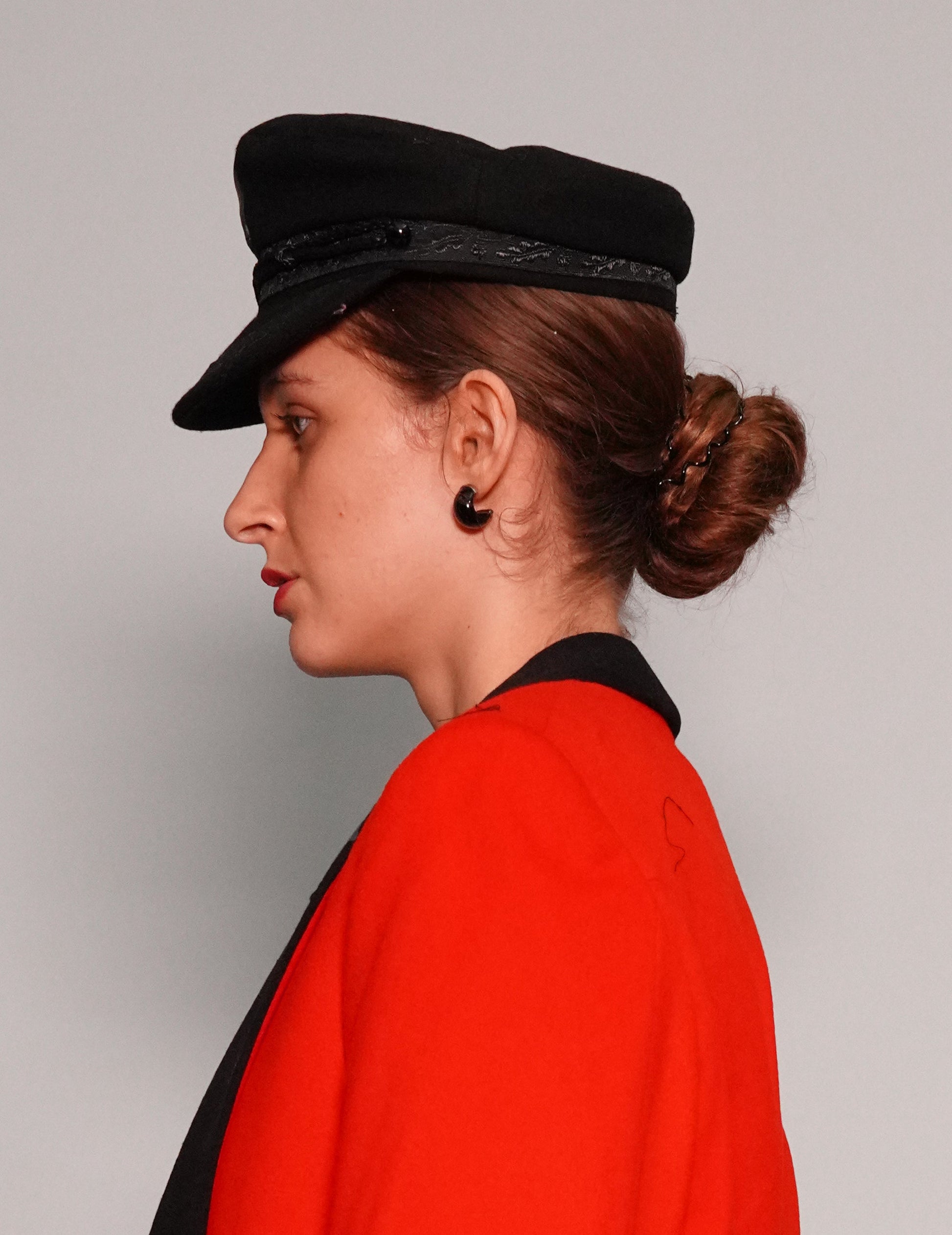 Breton Fisherman's Cap in Black