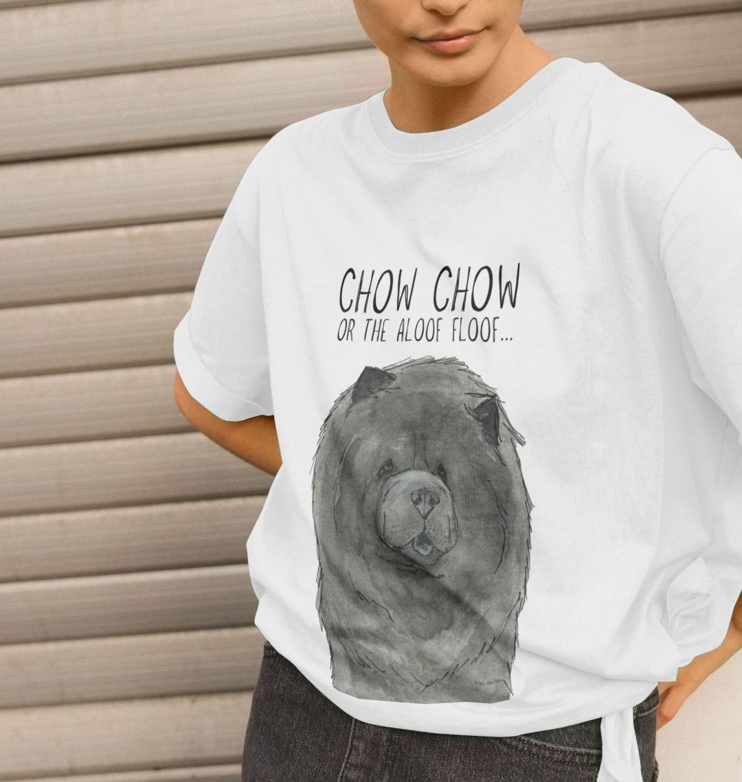 Blue Chow Chow Women's Relaxed Fit T-Shirt