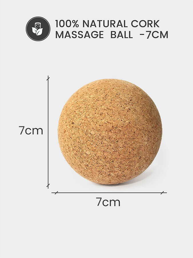 Cork Massage Balls for Muscle Relief