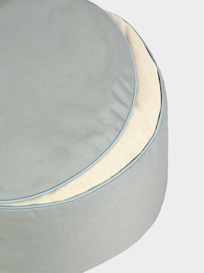 Large Organic Buckwheat Meditation Cushion