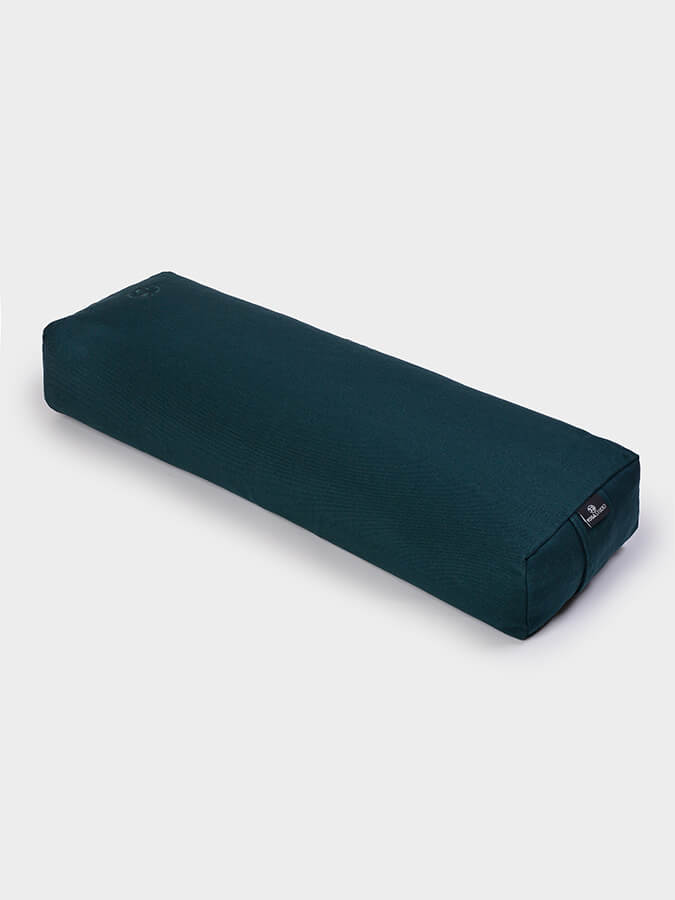 Small Rectangular Buckwheat Bolster for Yoga and Meditation
