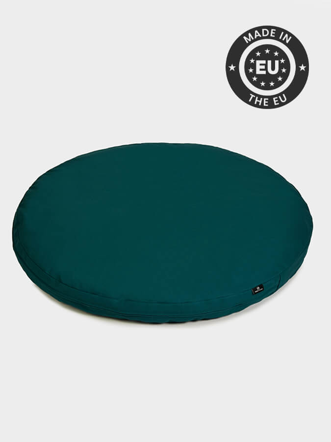 Round Organic Zabuton Meditation Cushion
