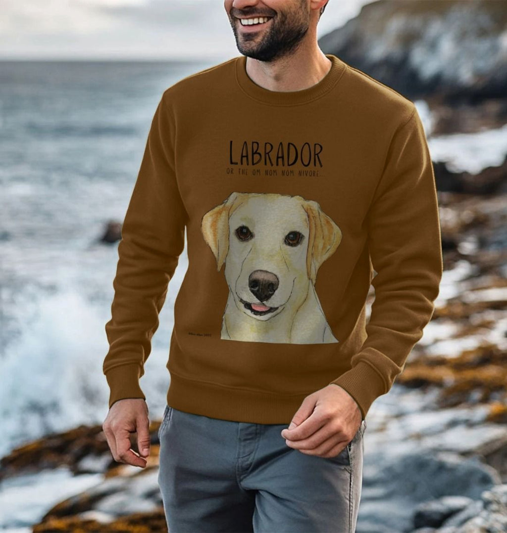 Feast Mode Activated Yellow Labrador Sweatshirt
