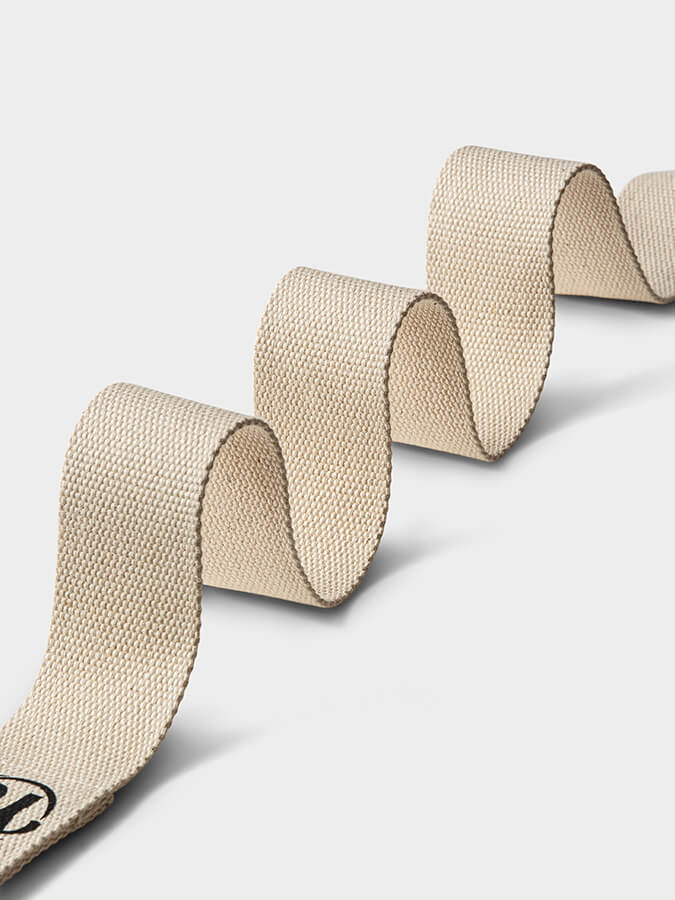 Organic Cotton D-Ring Yoga Belt Strap 2.5m