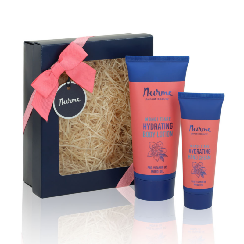 Exotic Monoi Gift Box – Silky Hand Cream & Body Milk by Nurme at www.brixbailey.com
