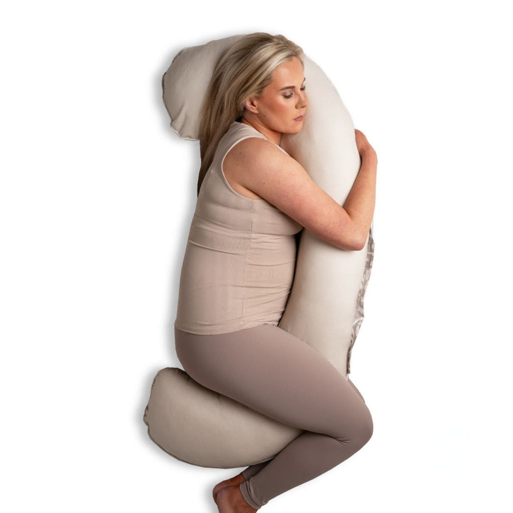 Body Pillow in Foraged Herbs