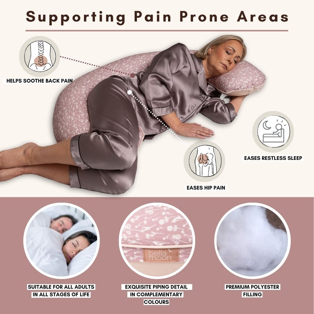 Body Pillow in Wild Parsley