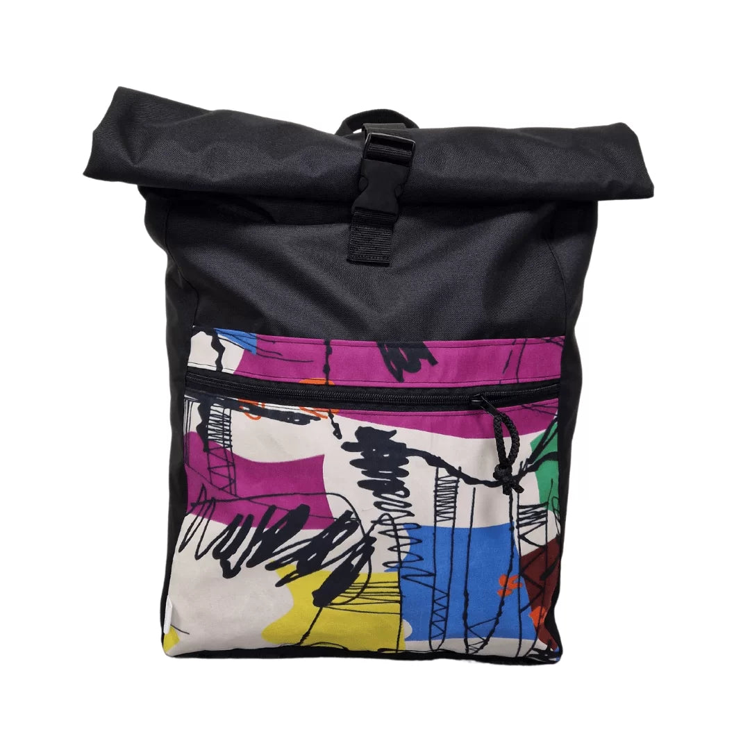 Versatile Roll-Top Backpack – Stylish & Secure for Travel by Drinbags at www.brixbailey.com