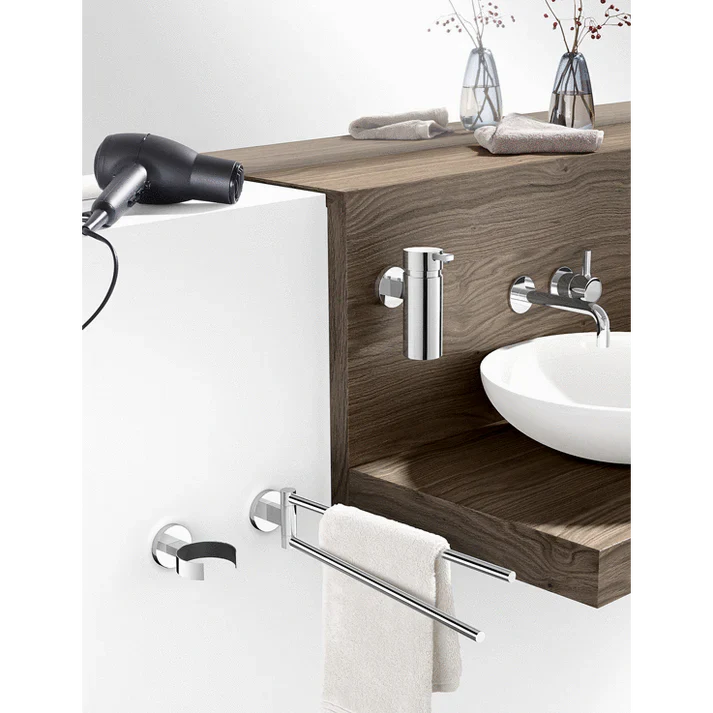 Polished Stainless Steel Soap Dispenser