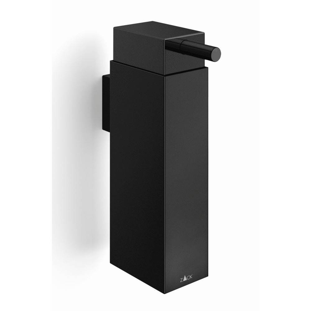 Wall Mounted Soap Dispenser in Black Stainless Steel