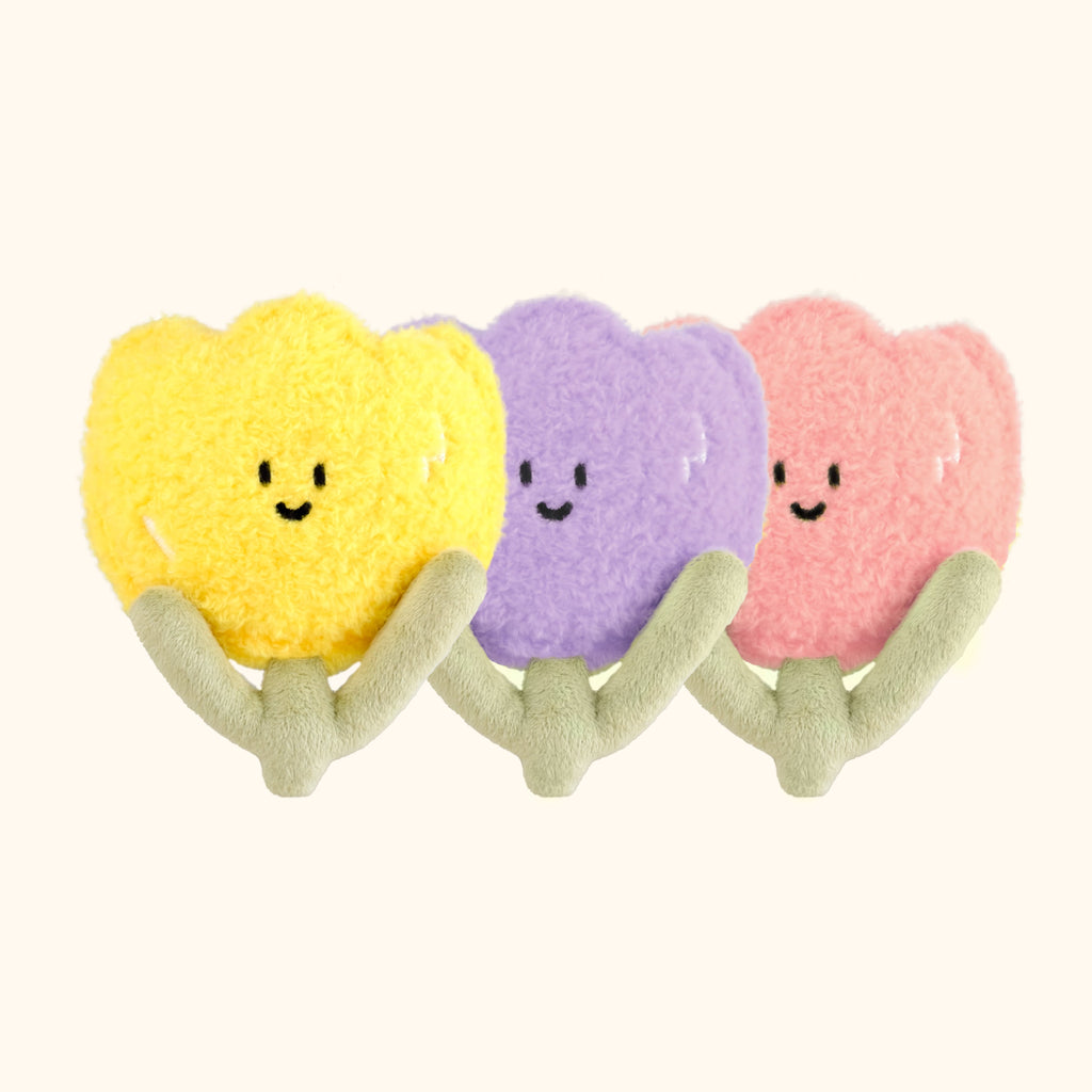 Tulip Mini Bag in Soft White Plush