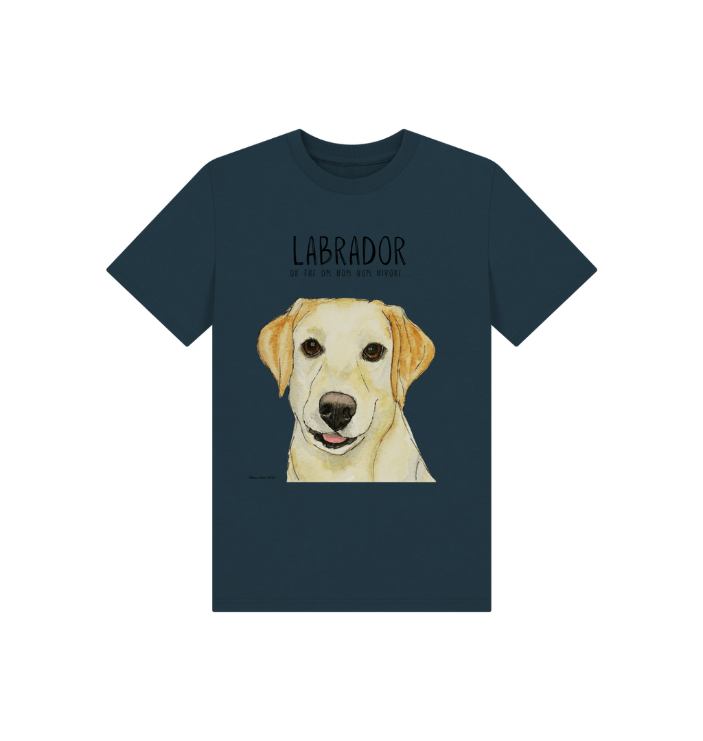Yellow Labrador Snack Patrol Kids T-Shirt