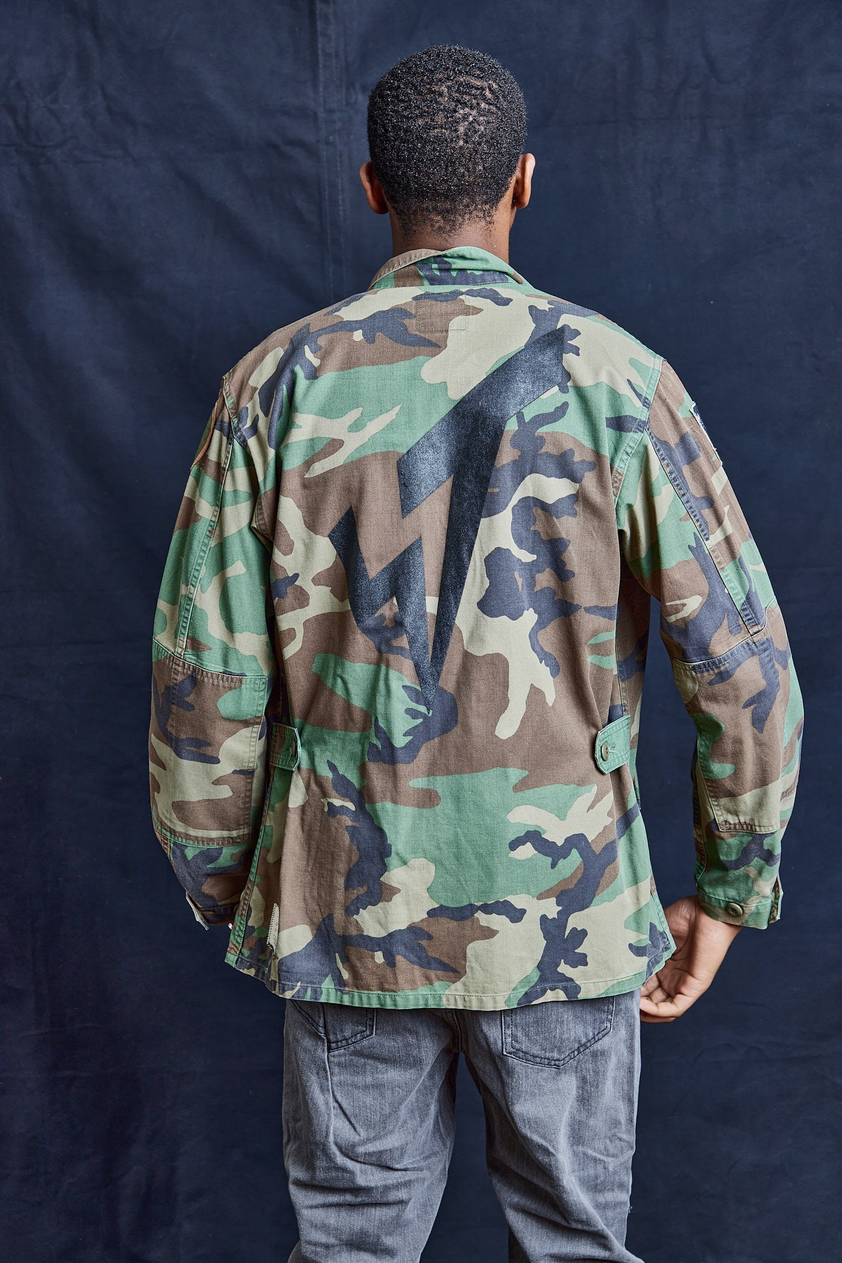 Woodland Camo Field Shirt 1980s Original