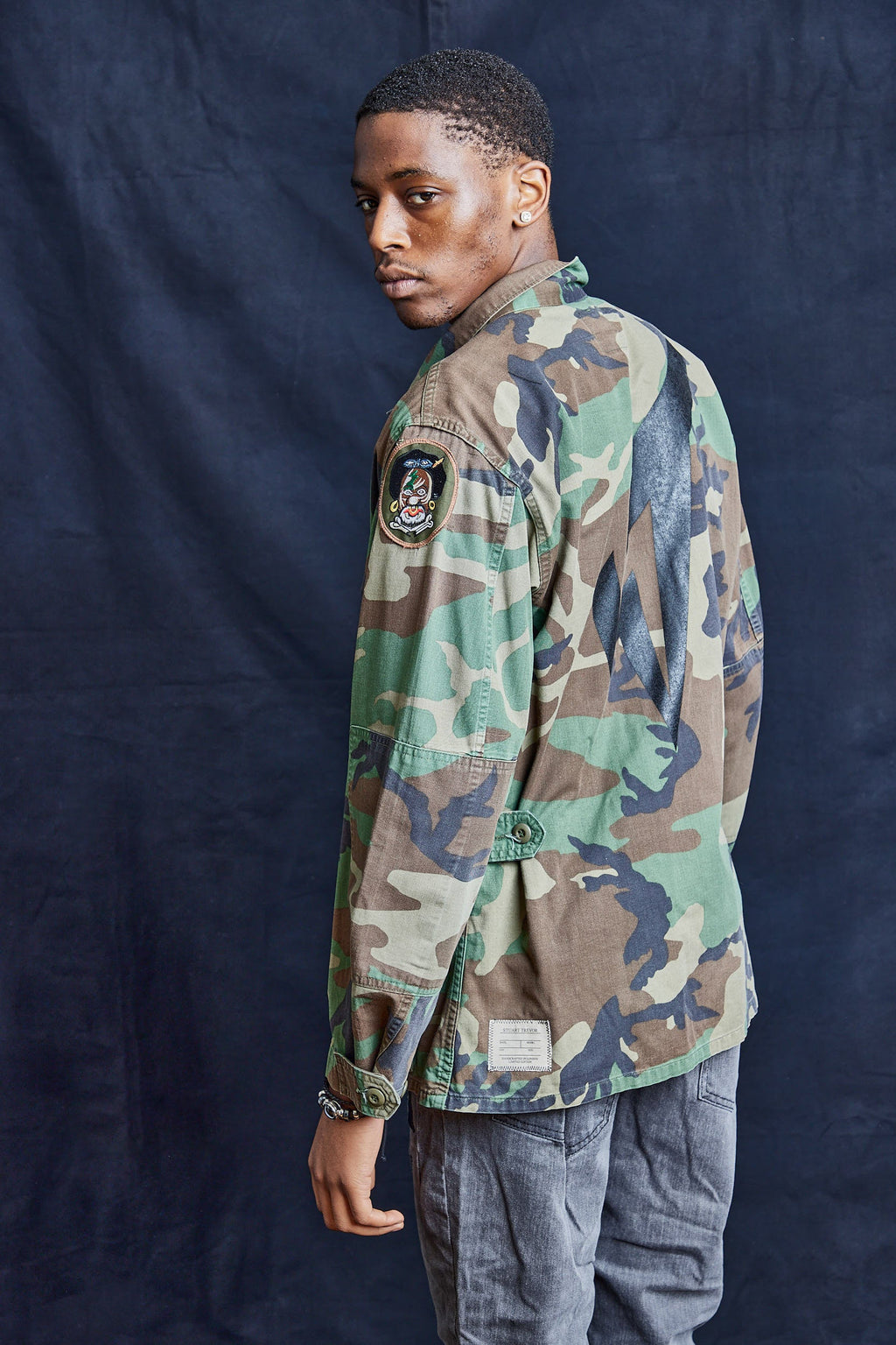 Woodland Camo Field Shirt 1980s Original