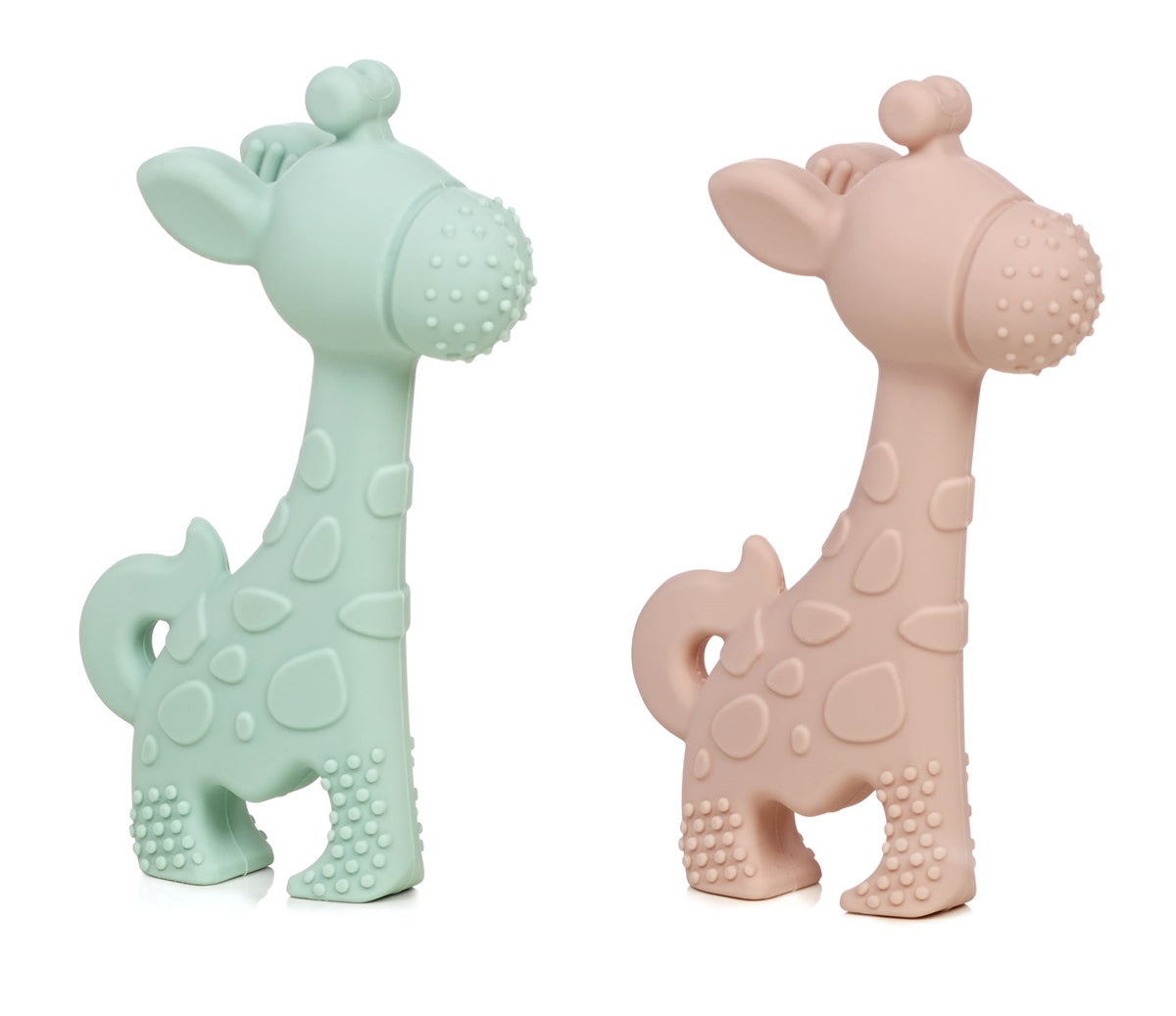 Giraffe Silicone Teether Ring for Babies