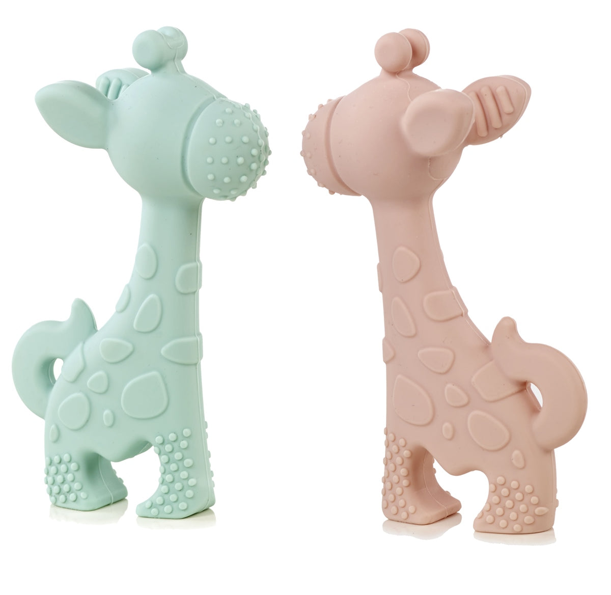 Giraffe Silicone Teether Ring for Babies