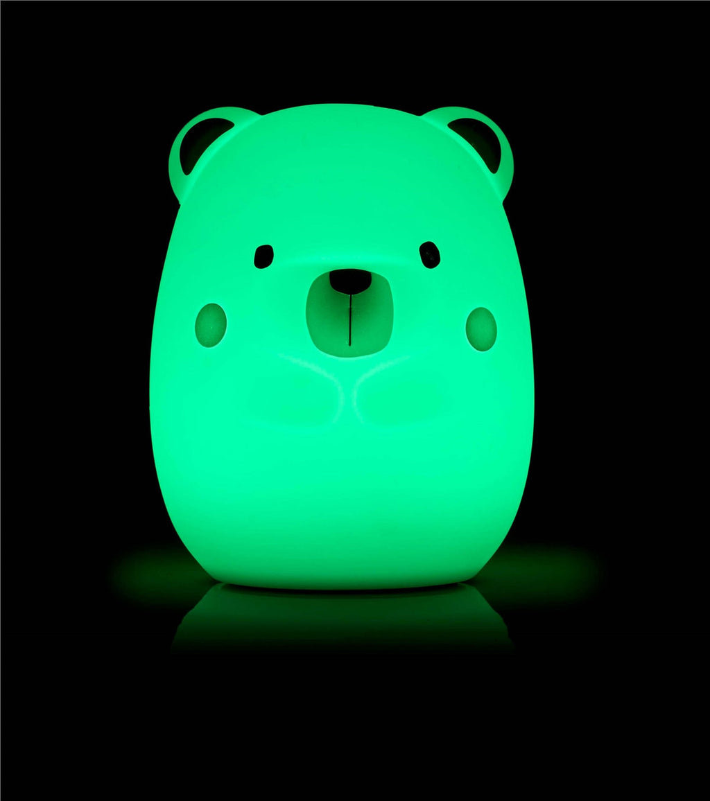 Yum Bear Big Silicone Night Light Rechargeable Colour Changing Sensory Lamp