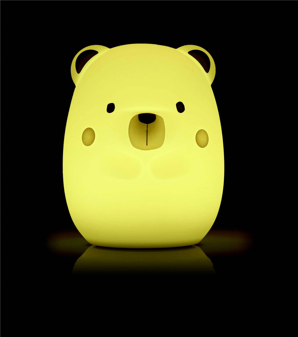 Yum Bear Big Silicone Night Light Rechargeable Colour Changing Sensory Lamp